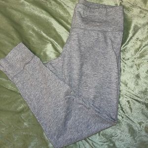 Adidas grey cotton leggings
